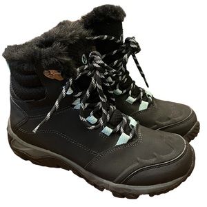 Merrell Thermo Fractal Mid Waterproof Black Winter Boots Women’s Size 7.5